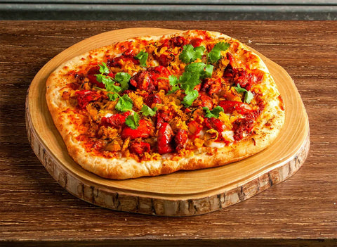 Butter Chicken Pizza Butter Chicken Pizza