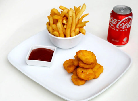 Chicken Nuggets Combo Set For 1 Chicken Nuggets Combo Set For 1