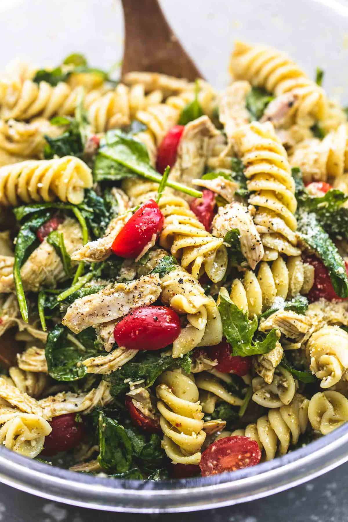 Chicken Penne Pesto Salad