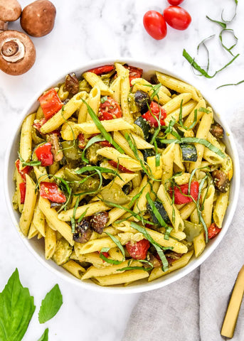Grilled Veg Penne Pesto - Southside Pizza Co Grilled Veg Penne Pesto - Southside Pizza Co