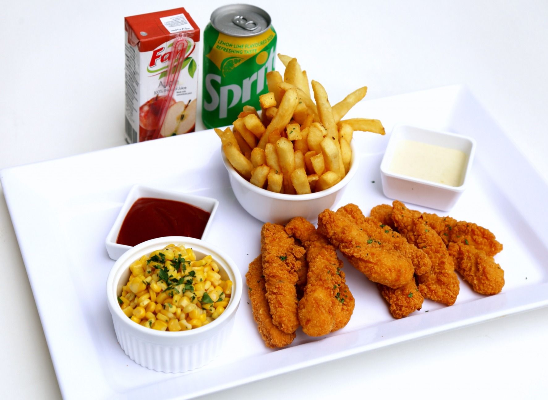 Juicy Chicken Tenders Combo Set